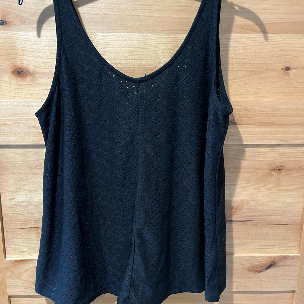 Elegant Black Sleeveless Top